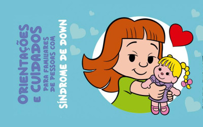 Governo de SP lança cartilha sobre síndrome de Down em parceria com o Instituto Mauricio de Sousa