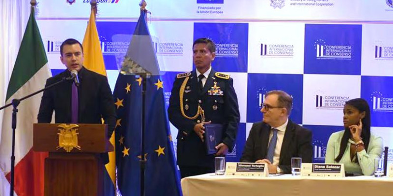 Quito - A II Conferência de Consenso sobre Segurança conclui com propostas para enfrentar o crime organizado transnacional.