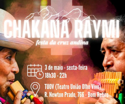 Chakana Raymi: Celebração Ancestral Andina em São Paulo - (Sexta-feira 03 de Maio de 2024)