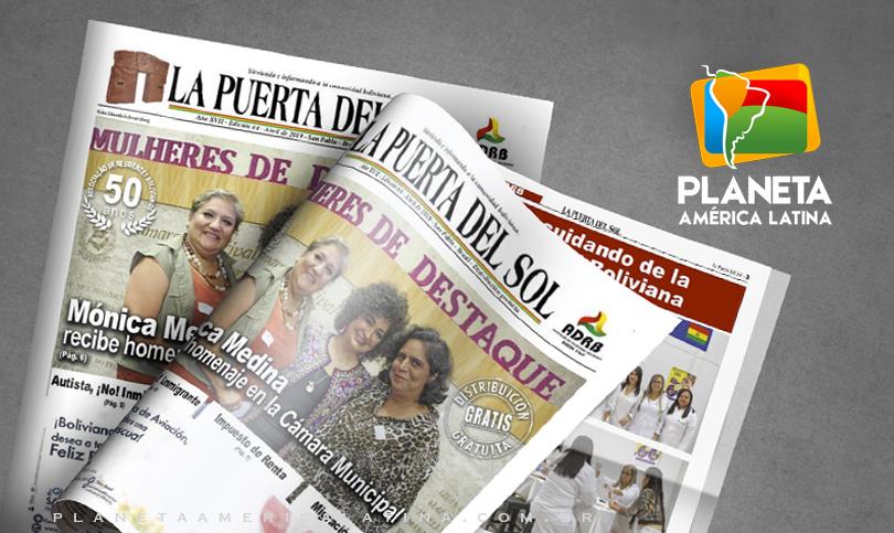 Edição nº 64 do Jornal boliviano - La Puerta Del Sol