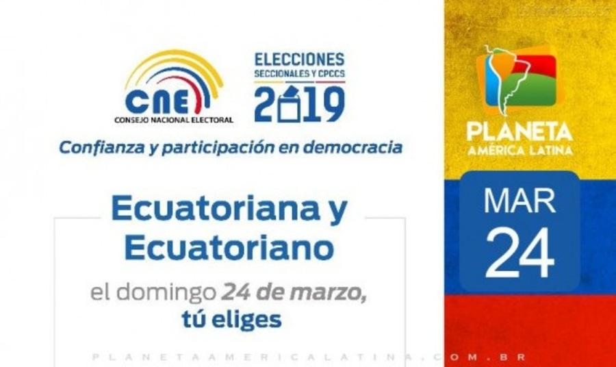 Equatorianos vão às urnas em São Paulo, em 24 de março