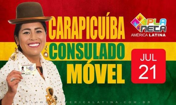 Carapicuíba recebe Consulado Móvel Boliviano em SP