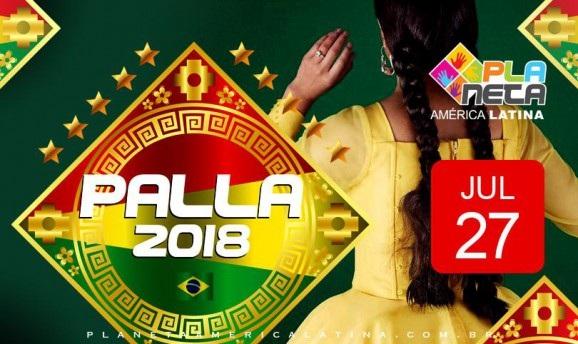 Eleição da Palla 2018, representante do folclore Boliviano em Brasil - 27 de julho