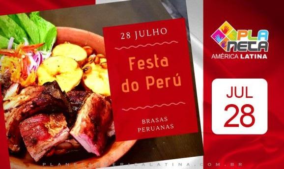 Gastronomia selebra a indepêndencia peruana - 28 de julho 2018