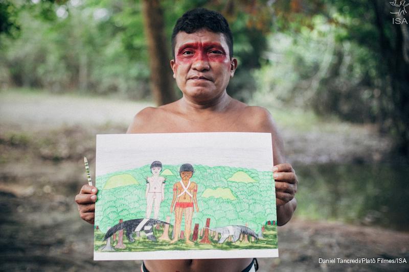 Artistas Yanomami expõem obras em mostra internacional, em Xangai, na China 