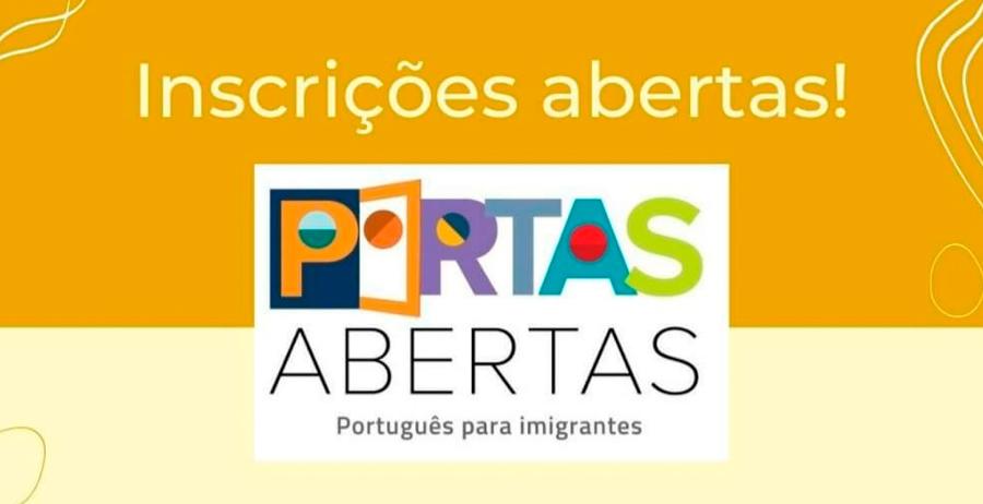 Curso gratuito de português para imigrantes