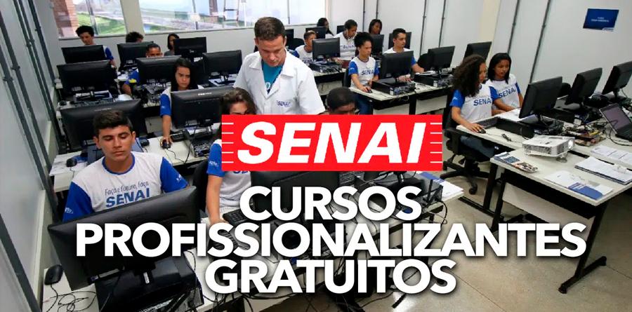 SENAI abre 500 vagas em cursos profissionalizantes gratuitos, inscriva-se já