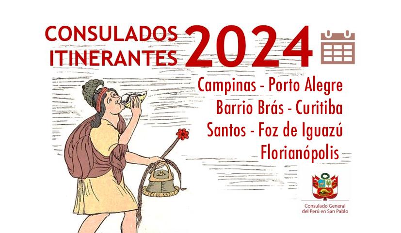 Consulado Peruano em São Paulo Anuncia Agenda Itinerante para 2024